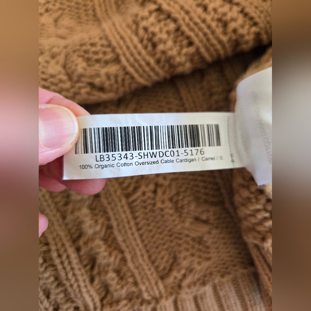 Quince Oversized Cable Knit Cardigan - Picture 5 of 5